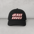 Jesus Saves Dad Hat