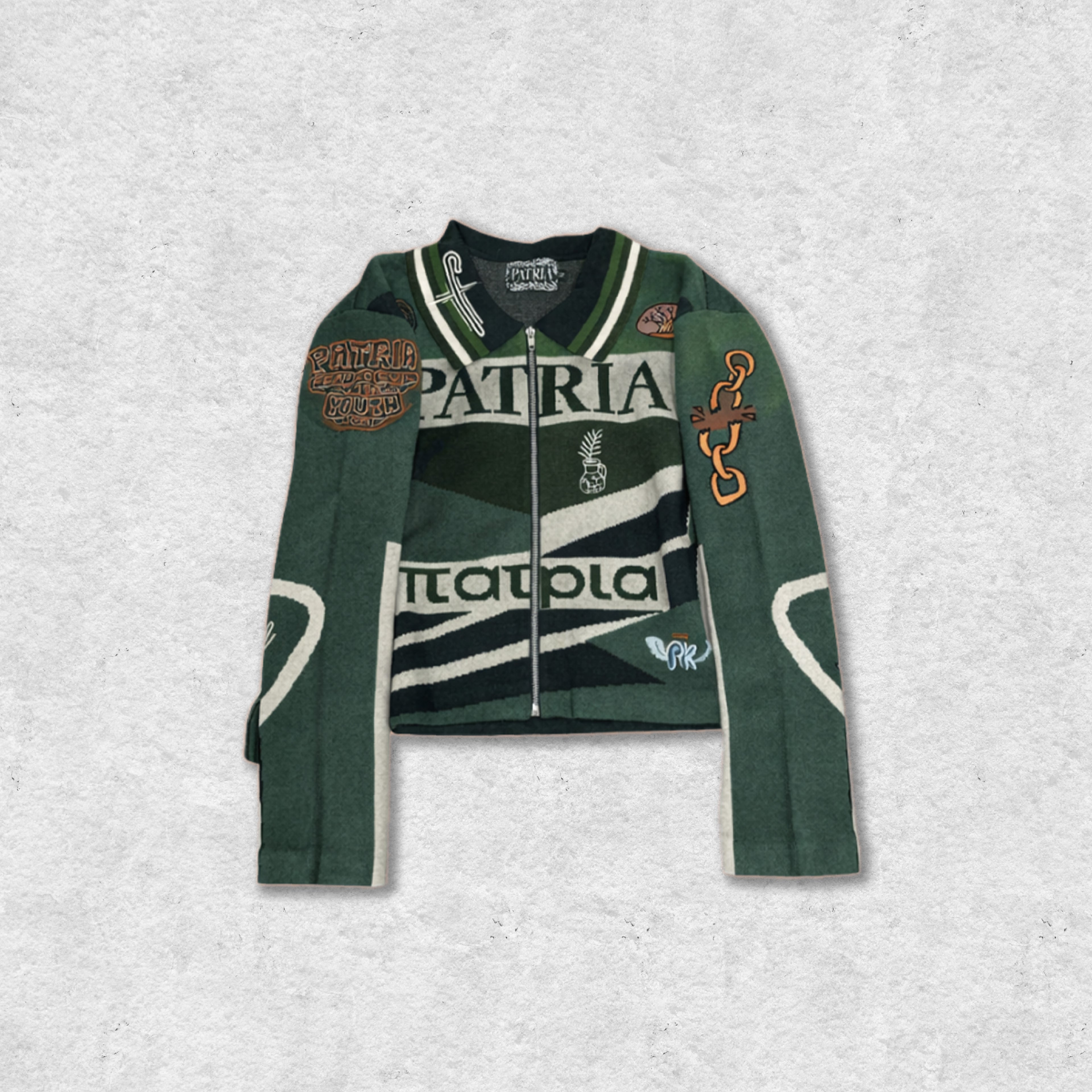 Patria Letterman Sweater