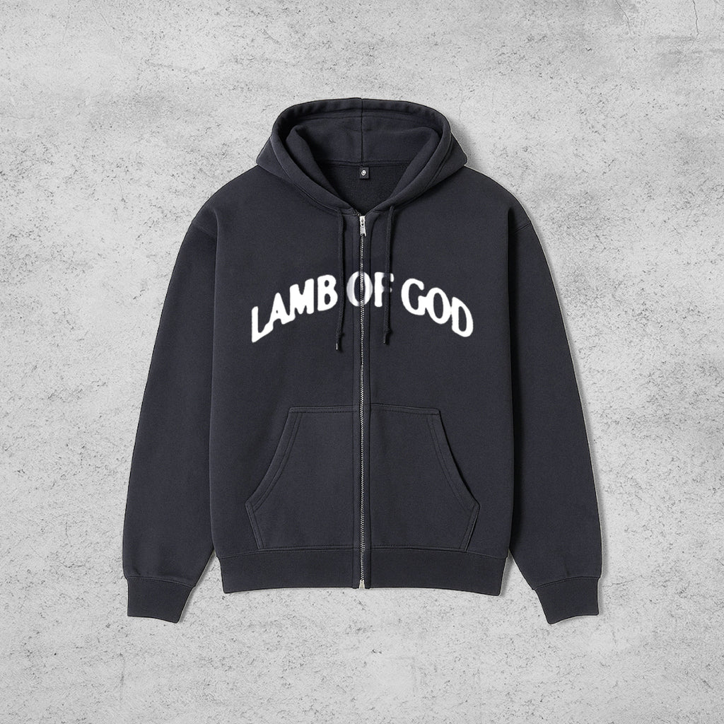 Lamb of God Zipped Hoodie