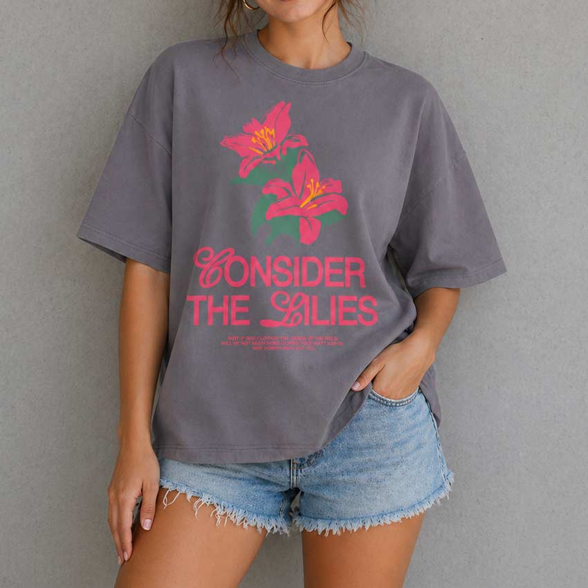 Consider the Lilies Tee
