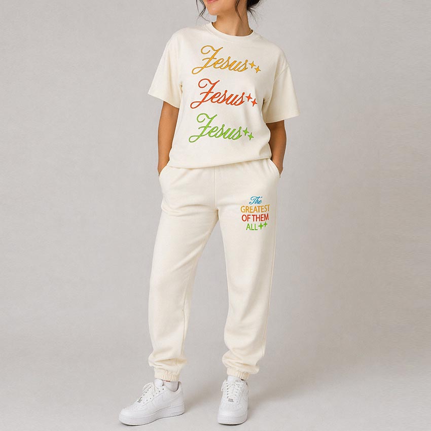 GOAT Cream Joggers