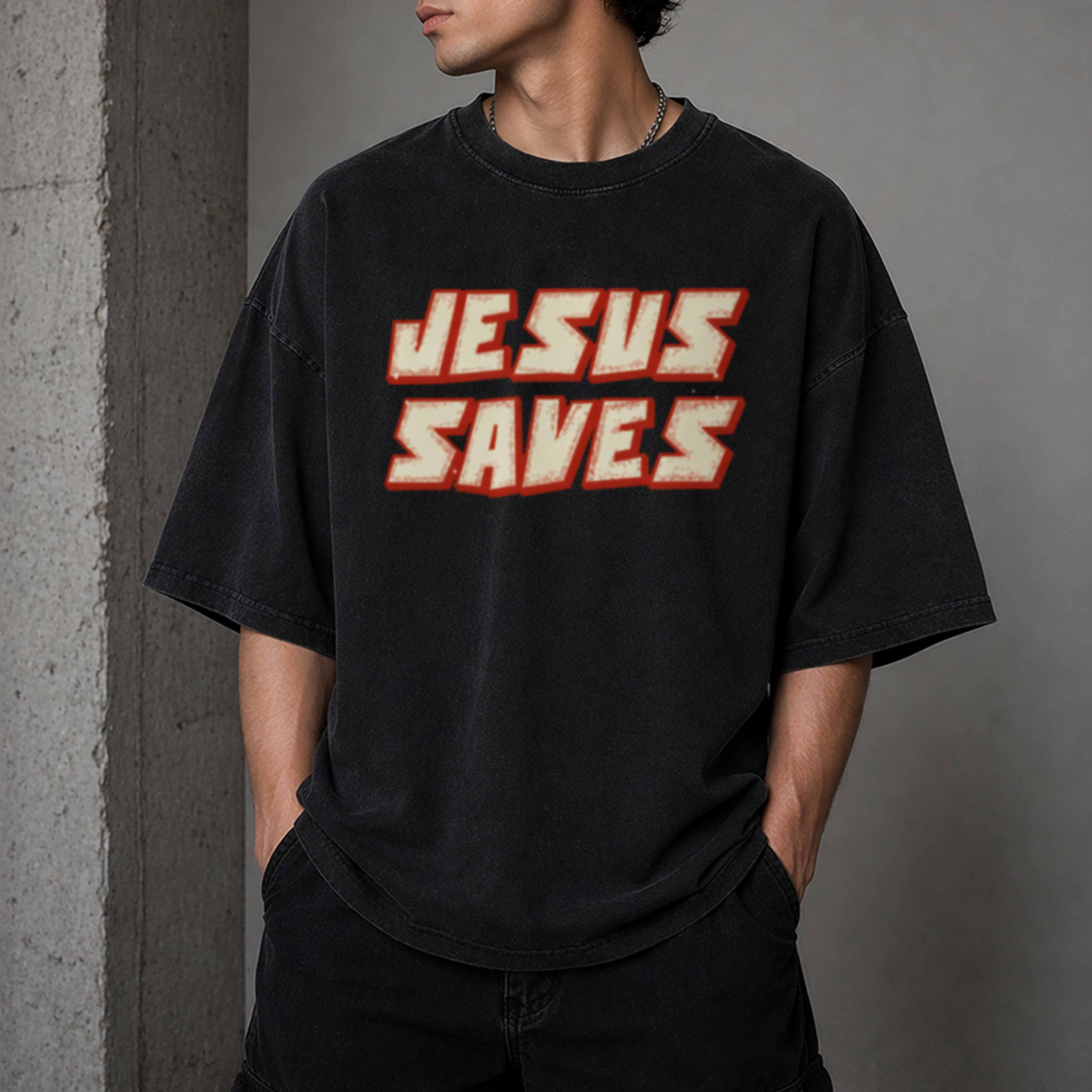 Jesus Saves Tee – Patria Shop