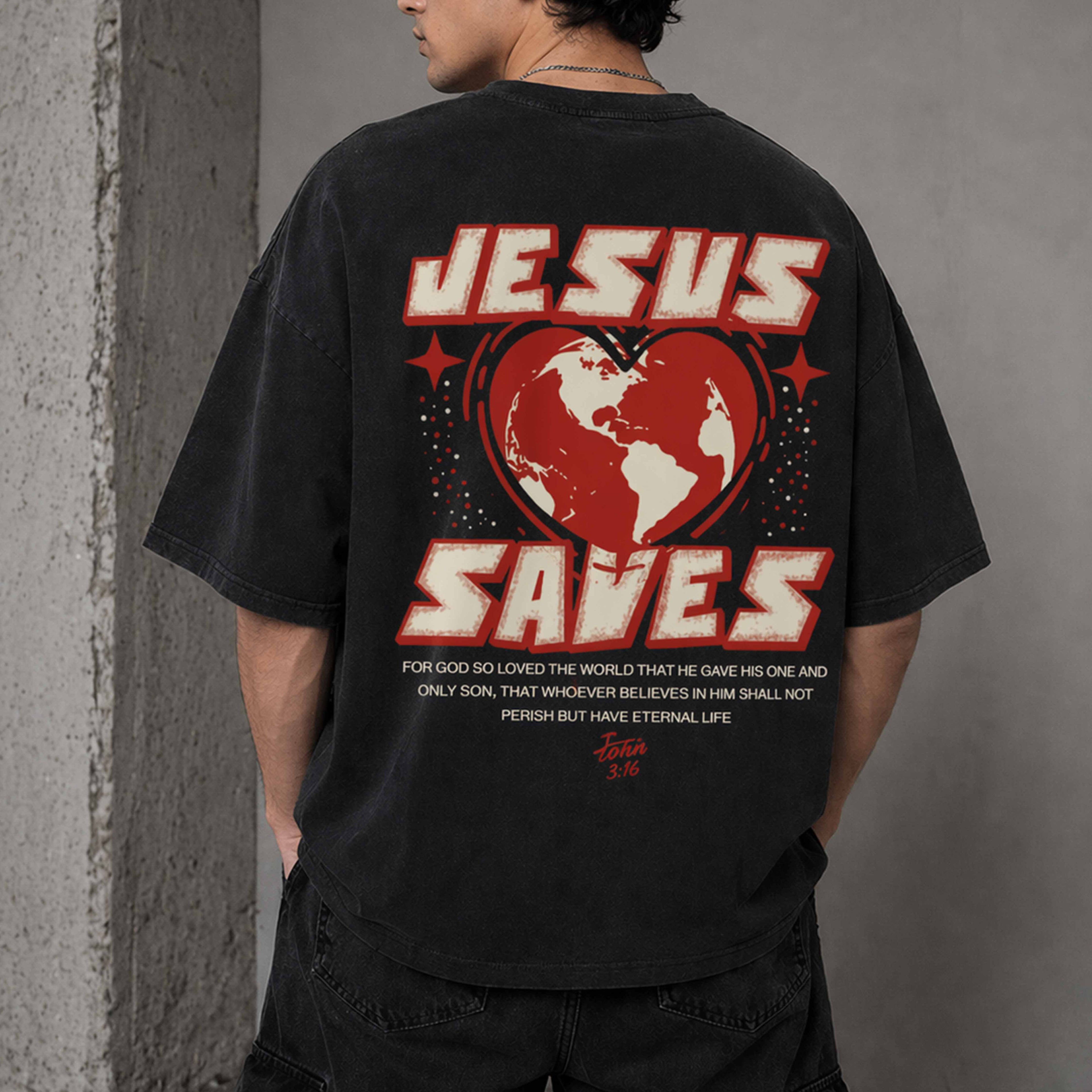 Jesus Saves Tee