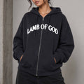 Lamb of God Zipped Hoodie